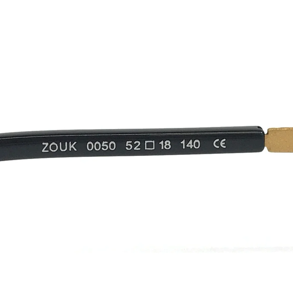 BOZ Eyeglasses Frames ZOUK 0050 Tortoise Gold Patterned Cat Eye 52-18-140